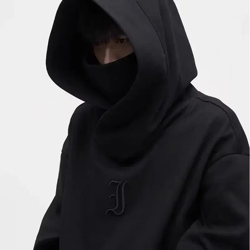 Ninja Streetwear Turtleneck Hoodies For Men