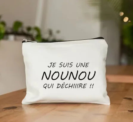 Nounou Style Cosmetic Pouch