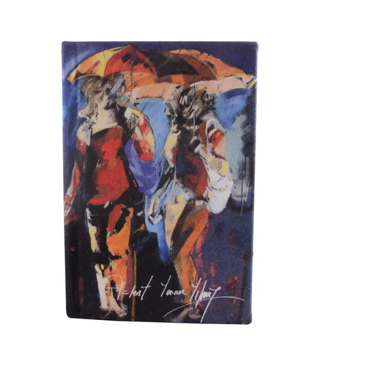 BiggDesign People with Umbrellas Notebook 9x14 cm