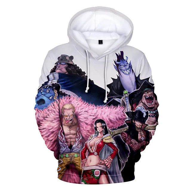 One Piece Whitebeard Pirates Hoodie