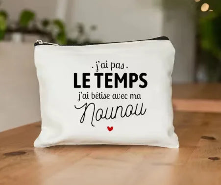 Nounou Style Cosmetic Pouch