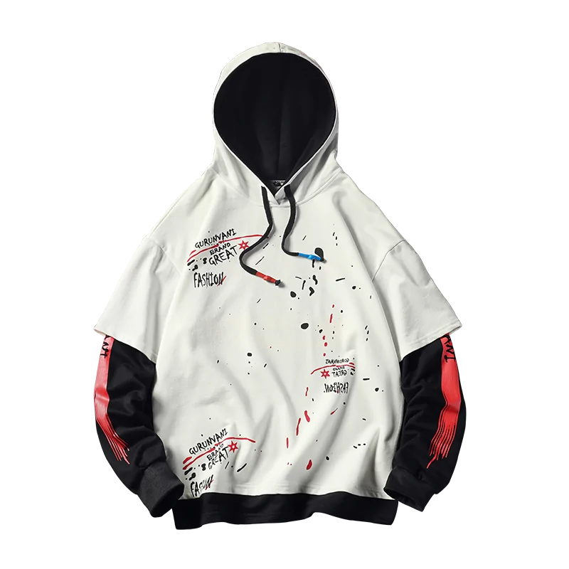 Patchwork Hoodie