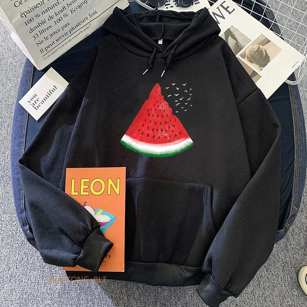 Watermelon Graphic Sweatshirt Hoodie