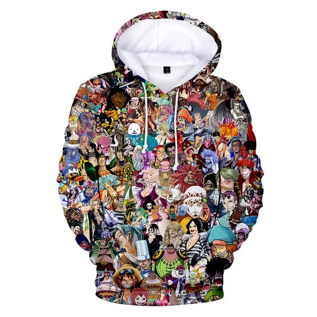 One Piece Whitebeard Pirates Hoodie