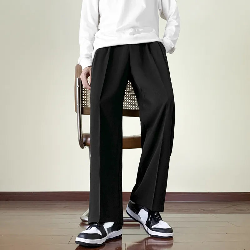 Korean Style Loose Fit Dress Pants