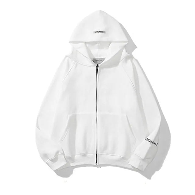 Silicone Reflective Logo Hoodie