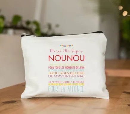 Nounou Style Cosmetic Pouch