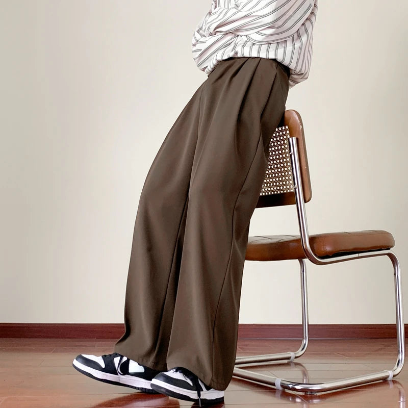 Korean Style Loose Fit Dress Pants