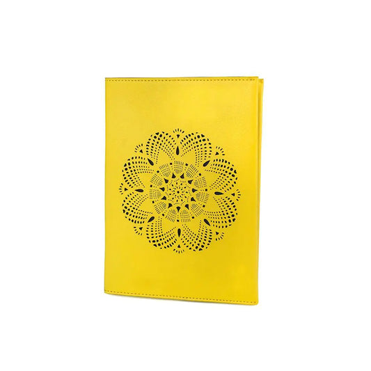 Noteworthy Leather Notebook-Lemon