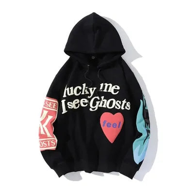 Men's Graffiti Letter Hoodies