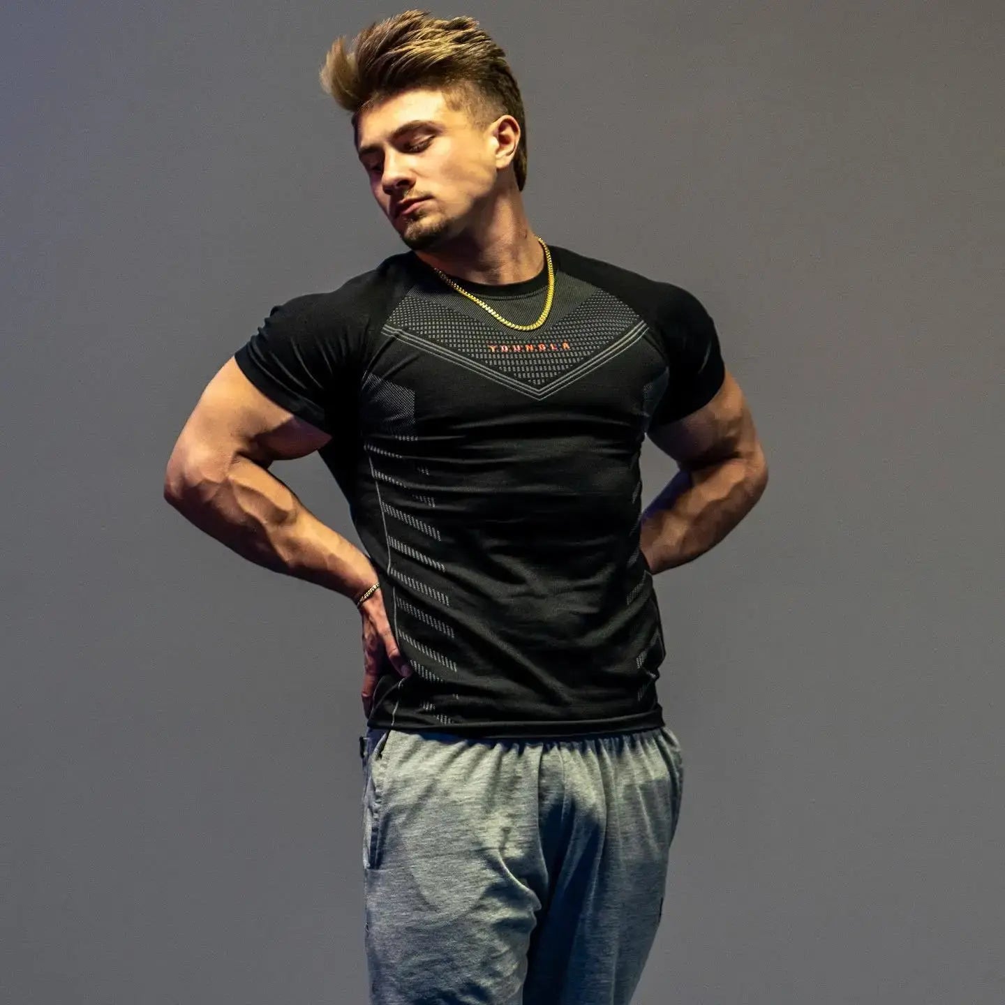 Summer Silk T Shirt Men