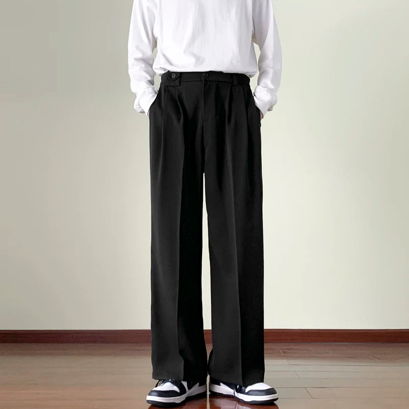 Korean Style Loose Fit Dress Pants