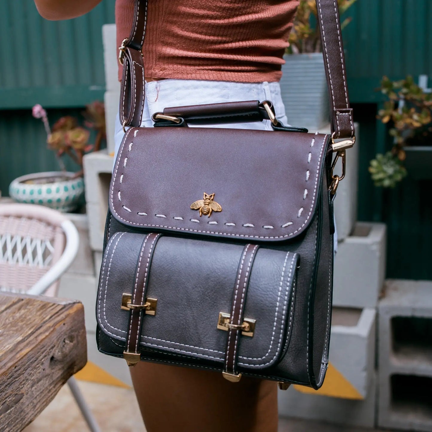 Leather Backpack