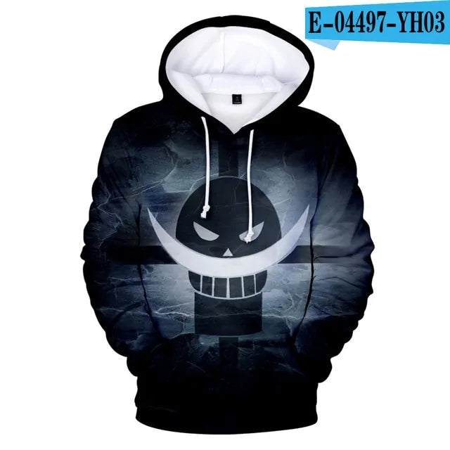 One Piece Whitebeard Pirates Hoodie