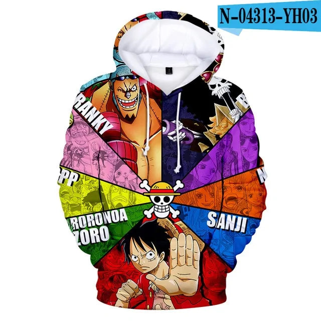 One Piece Whitebeard Pirates Hoodie