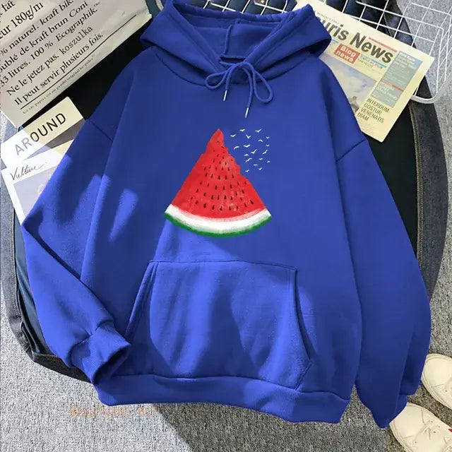 Watermelon Graphic Sweatshirt Hoodie