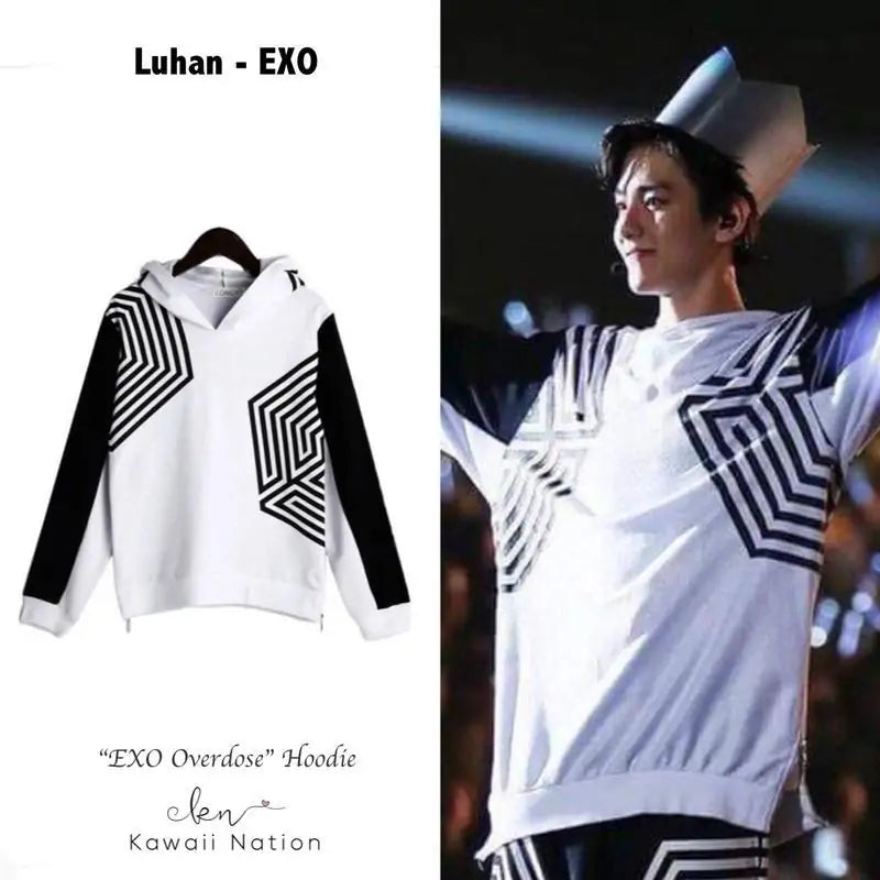 Stylish Homage EXO Overdose Hoodie