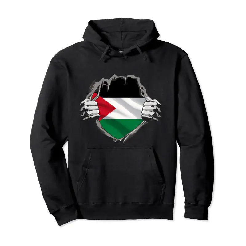 Cotton Palestine Pullover Hoodie