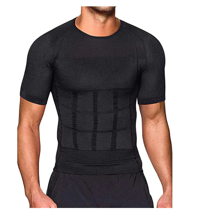 Compression Body Building Shirt Men