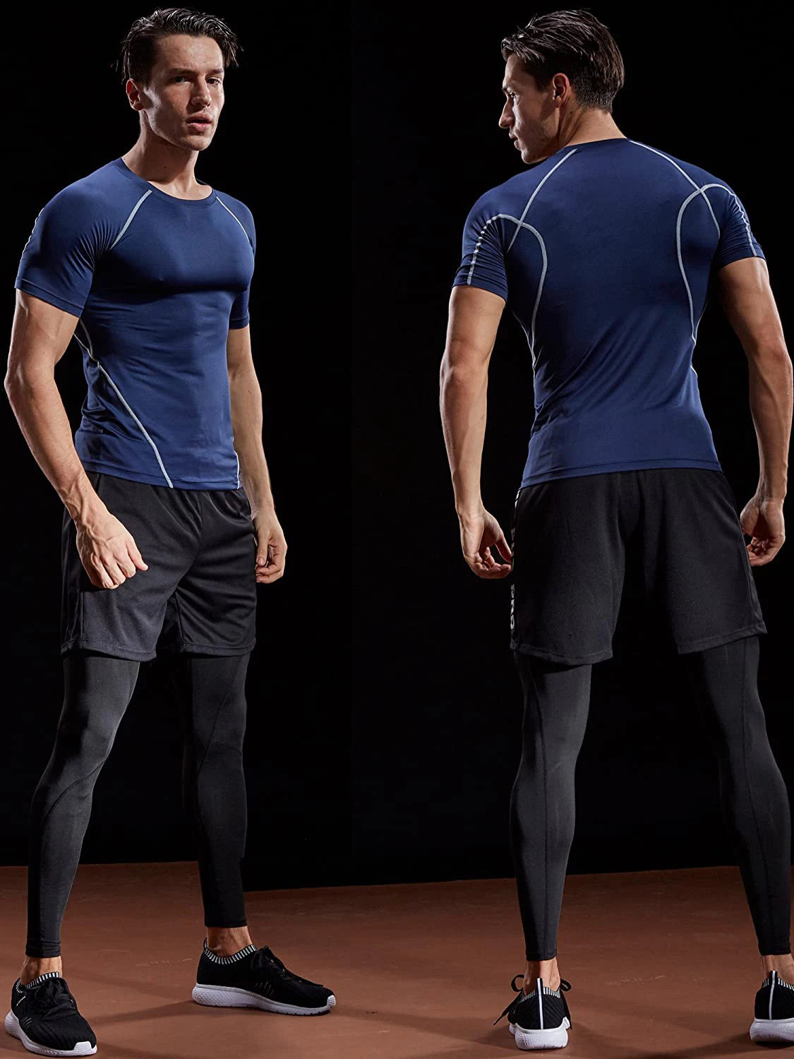 Men's Quick-Drying Elastic Compression T-Shirt