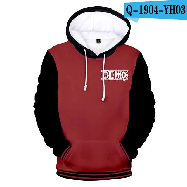 One Piece Whitebeard Pirates Hoodie