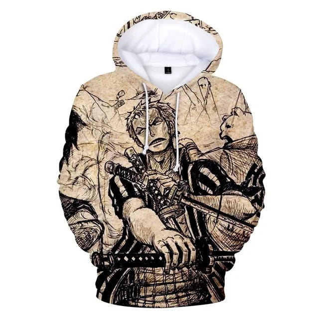 One Piece Whitebeard Pirates Hoodie