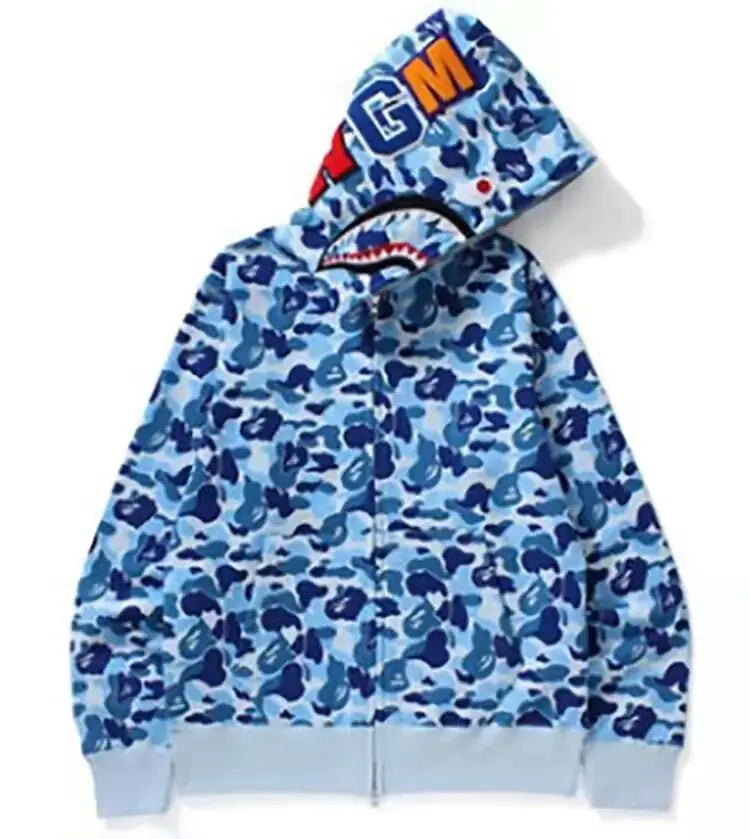 Men's Shark Camouflage Hoodies