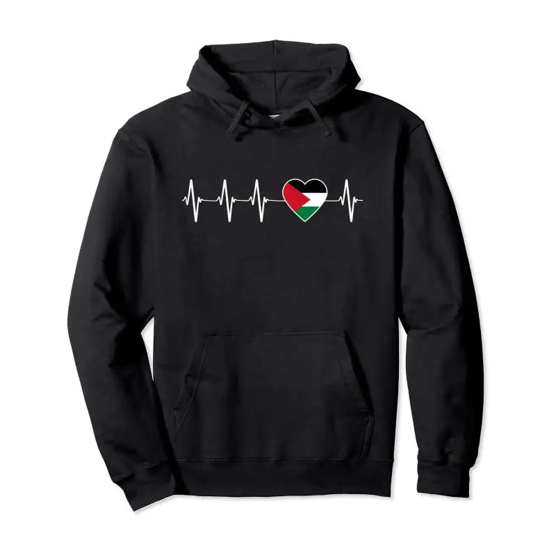 Cotton Palestine Pullover Hoodie