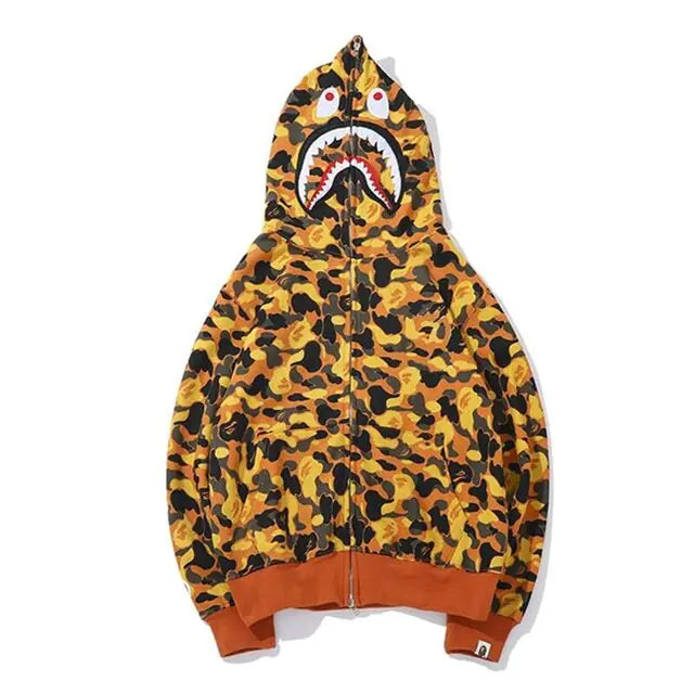 Men's Shark Camouflage Hoodies