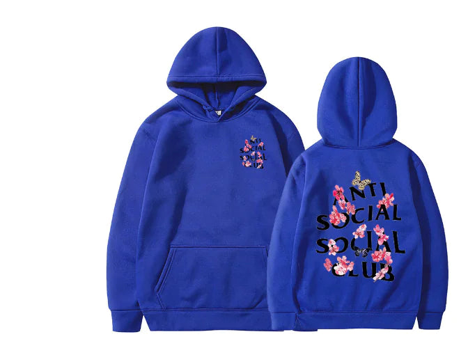 Women's Floral Print Hoodies