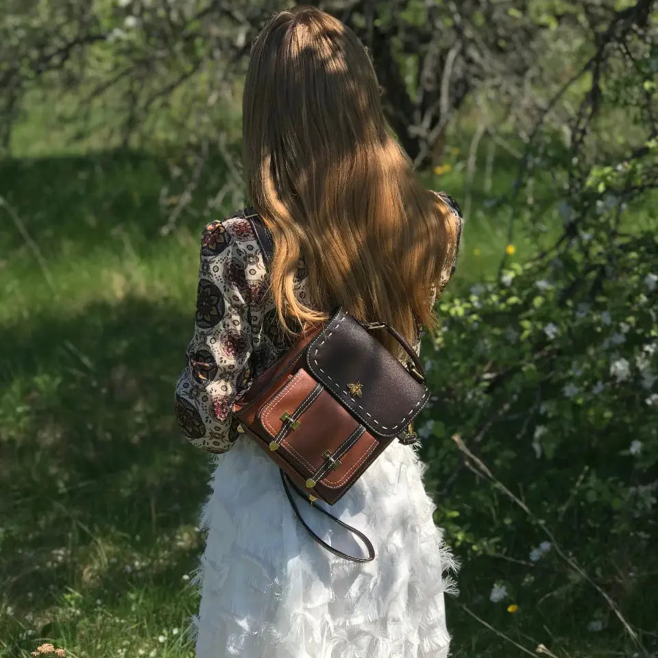 Leather Backpack